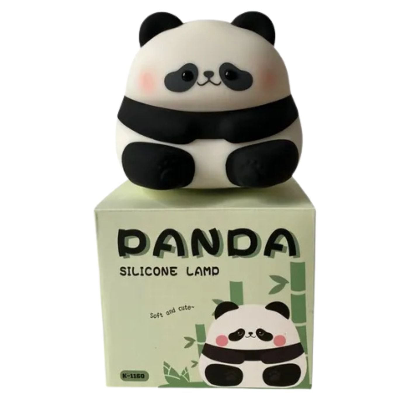 Lámpara de silicona Panda